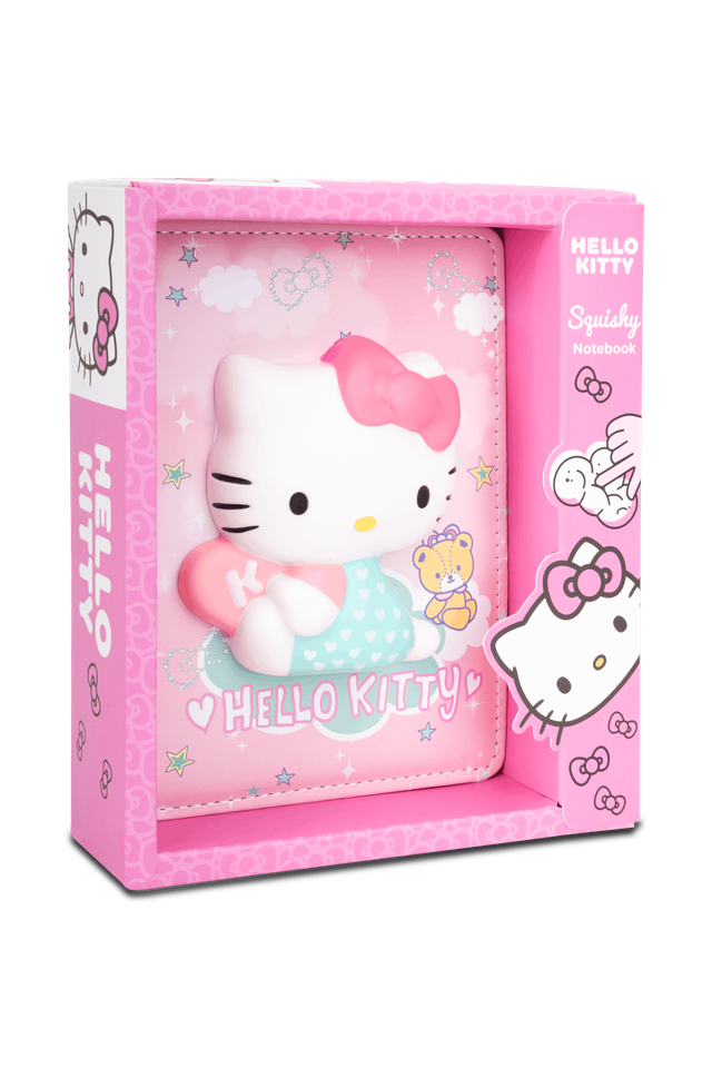 B6 Squishy тефтер 100 л. Hello Kitty Pastel_1