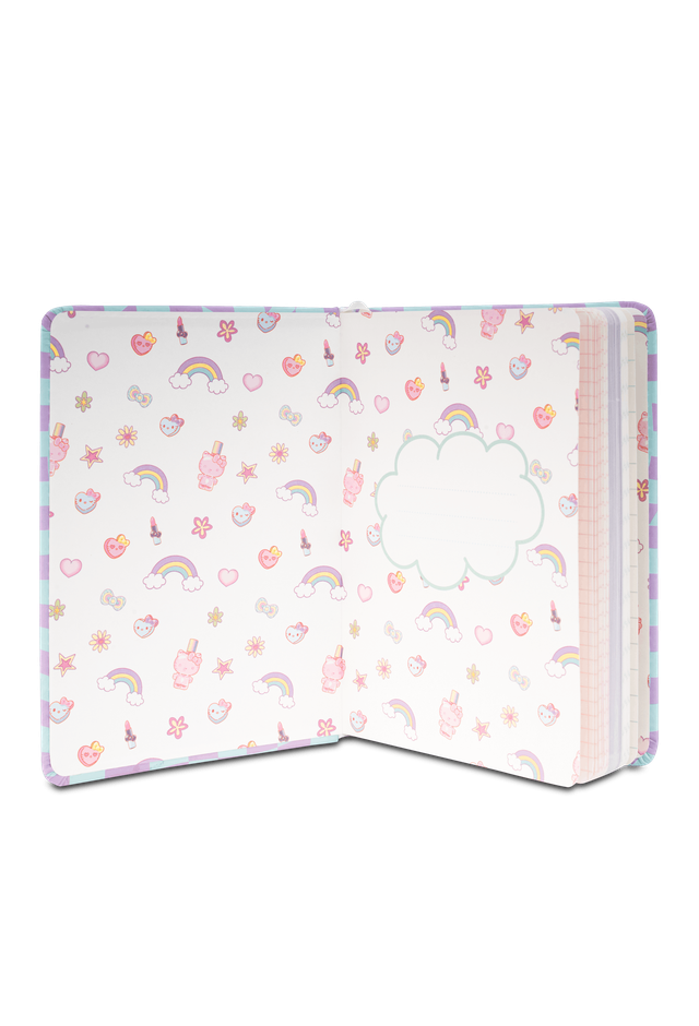 B6 Squishy тефтер 100 л. Hello Kitty Pastel_2