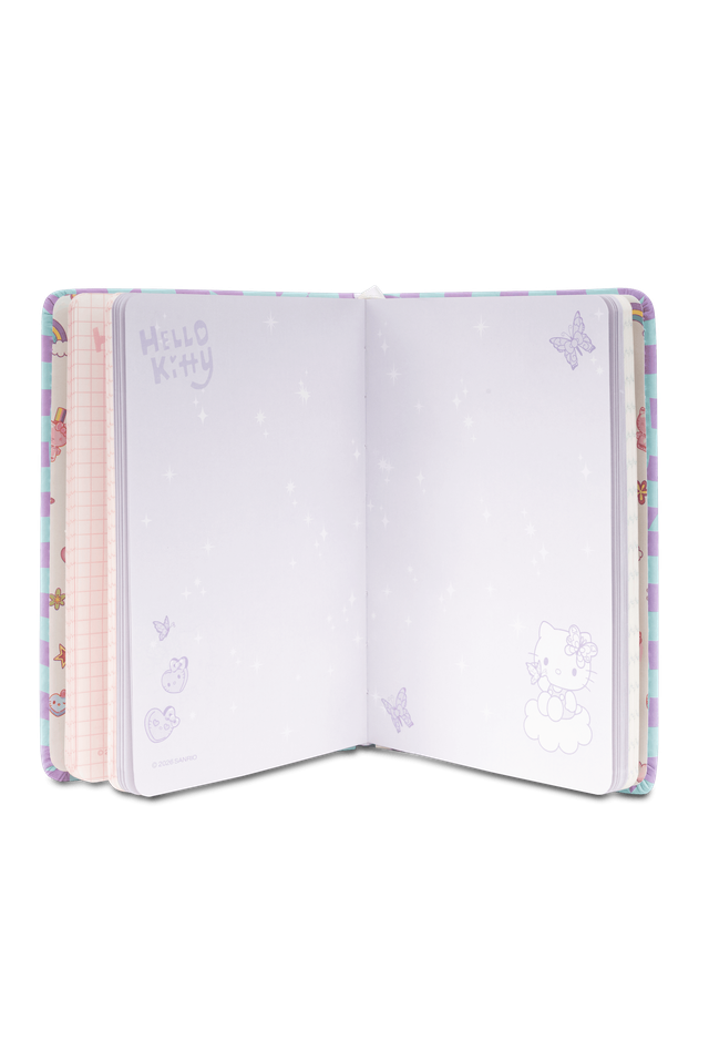B6 Squishy тефтер 100 л. Hello Kitty Pastel_2