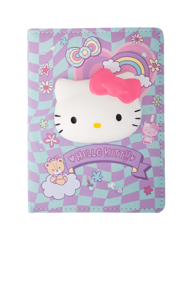 B6 Squishy тефтер 100 л. Hello Kitty Pastel_2