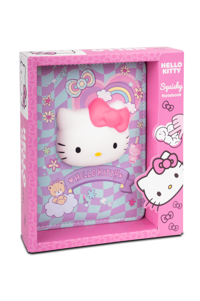B6 Squishy тефтер 100 л. Hello Kitty Pastel_2