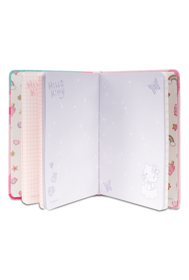 B6 Squishy тефтер 100 л. Hello Kitty Pastel_3