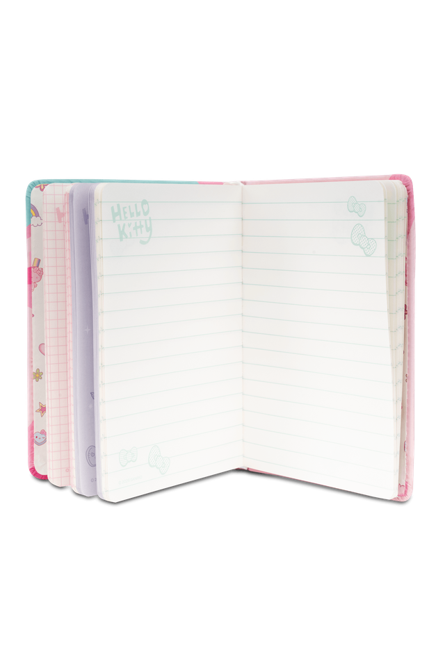 B6 Squishy тефтер 100 л. Hello Kitty Pastel_3