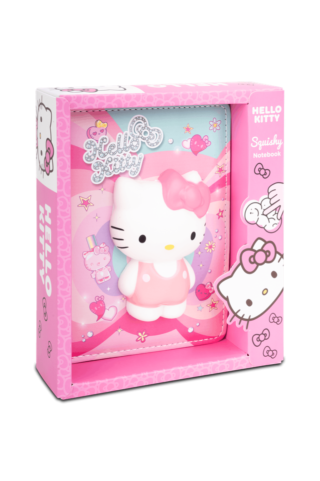 B6 Squishy тефтер 100 л. Hello Kitty Pastel_3