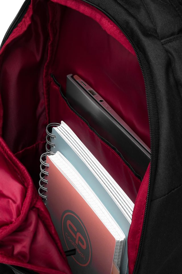 Бизнес раница Coolpack - VOLVE - GREY / RED