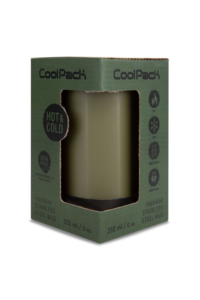 Термочаша за кафе TOM 350 ml - OLIVE GREEN