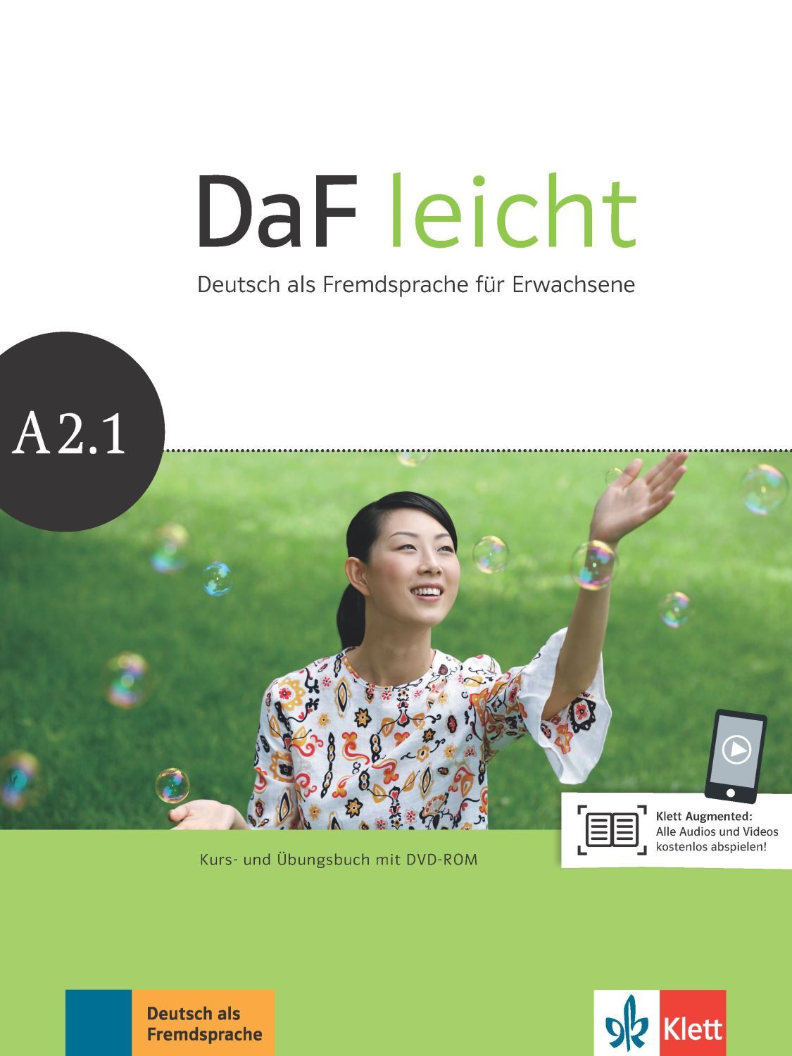 DaF Leicht A2.1 Kurs und Ubungsbuch+DVD-ROM