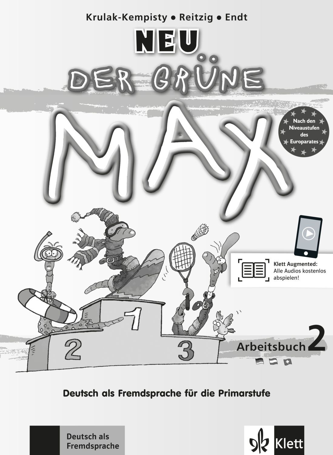 Der grüne Max Neu 2 Arbeitsbuch 2 + Audio-CD