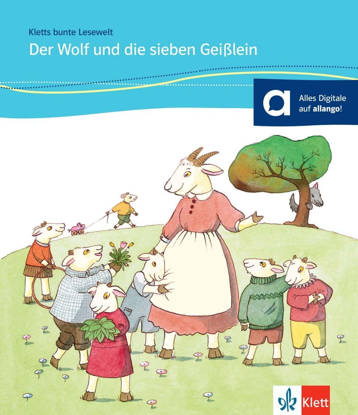 Der Wolf und die sieben Geißlein (Kletts bunte Lesewelt)