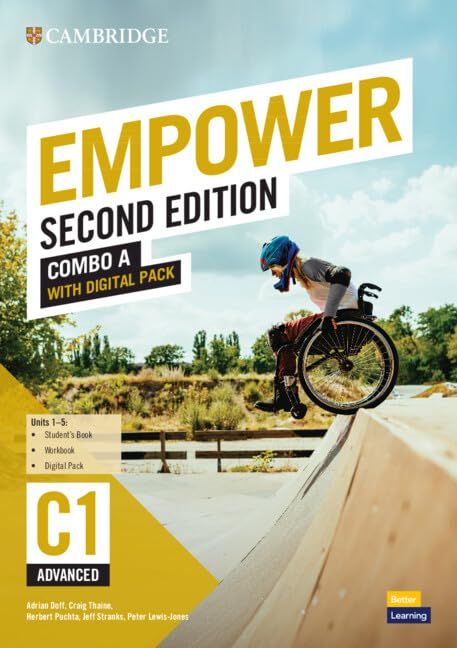 Empower Advanced Combo A with Digital Pack (2nd Edition) / Английски език - ниво C1: Учебник с терадка и онлайн материали, част 1