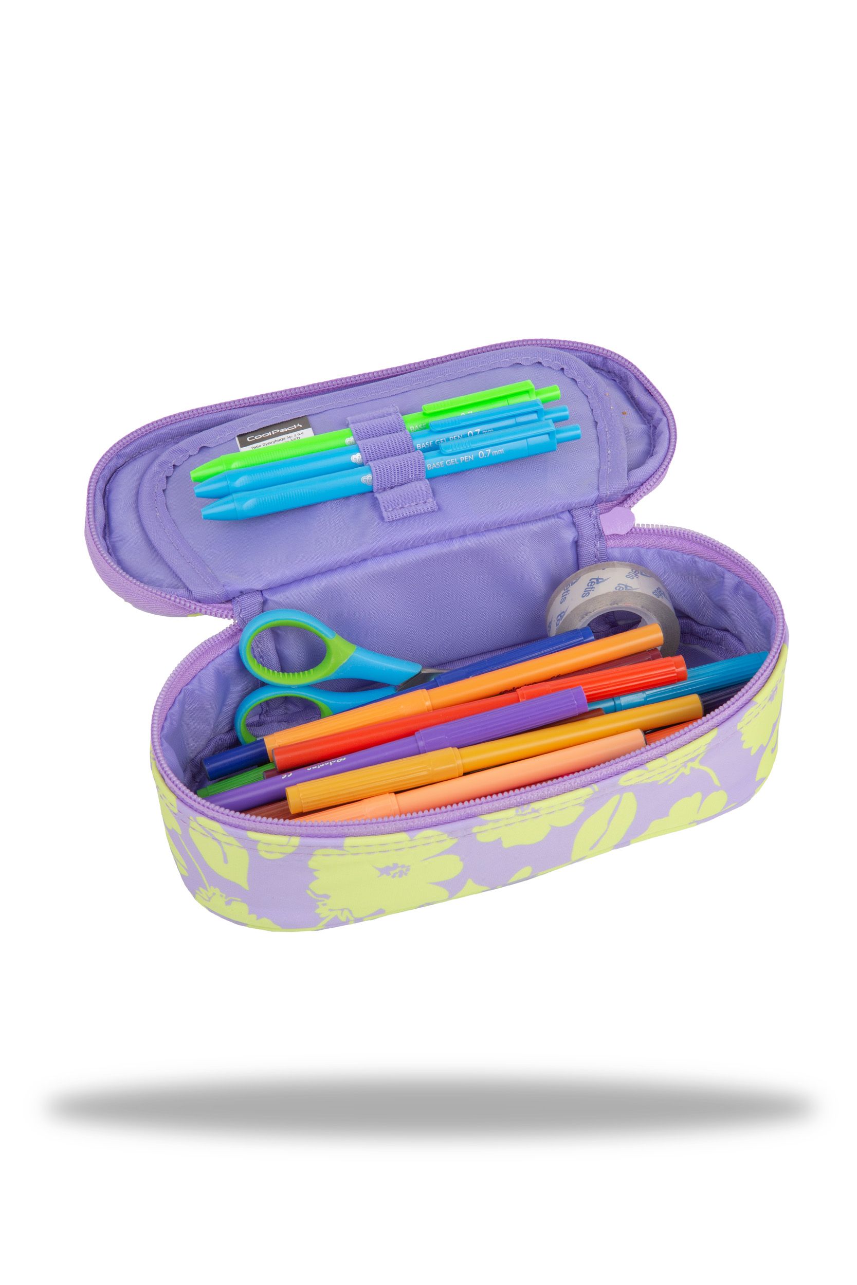 Ученически несесер Coolpack - Campus - FLORES LILA
