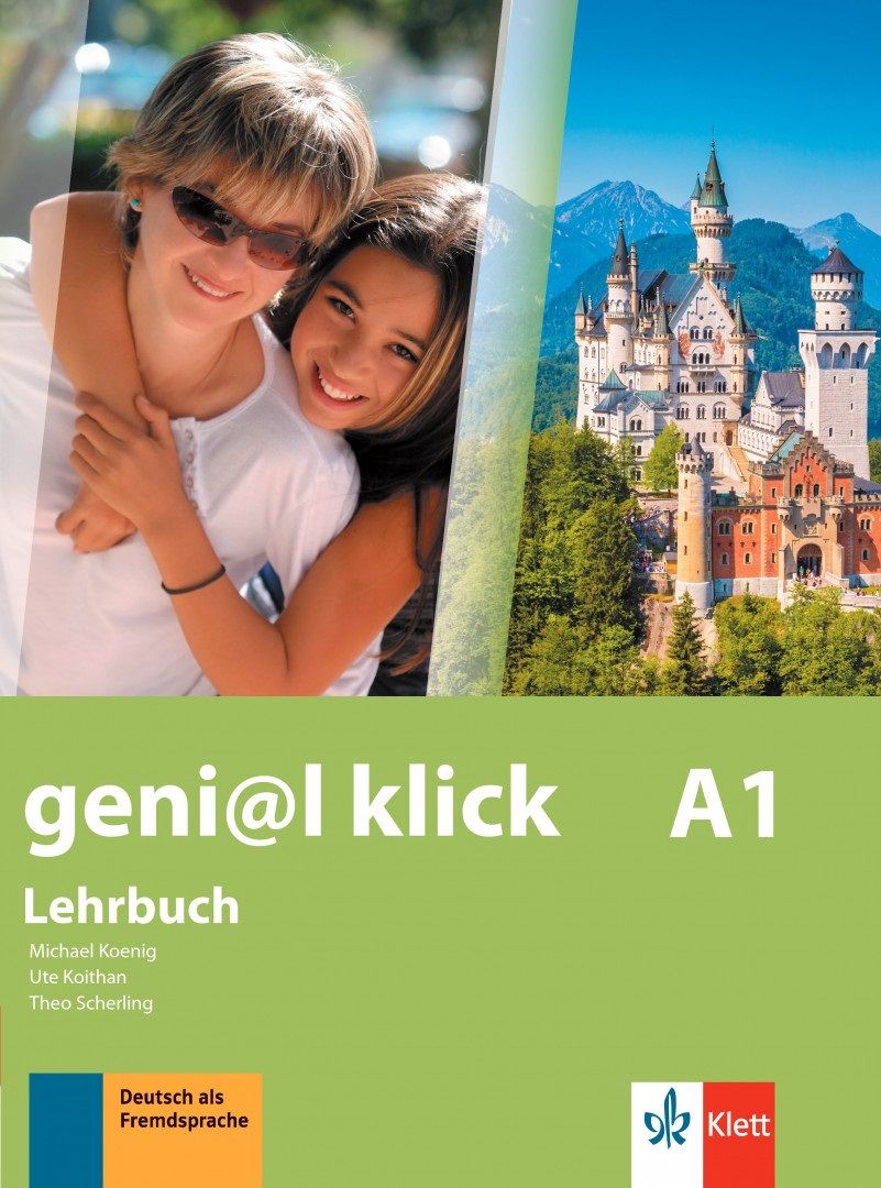 geni@l klick BG - A1: Kursbuch / Немски език - ниво A1: Учебник. Учебна програма 2024/2025 (Клет)