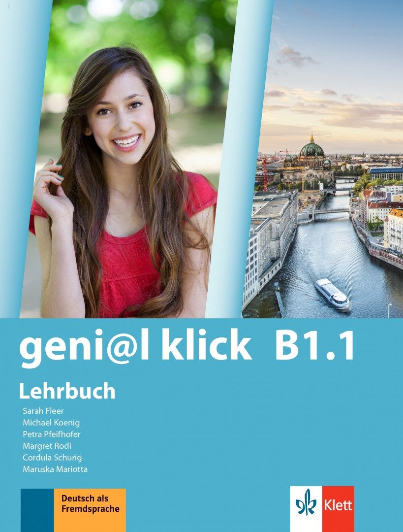 geni@l klick BG - B1.1: Kursbuch / Немски език - ниво B1.1: Учебник. Учебна програма 2024/2025 (Клет)