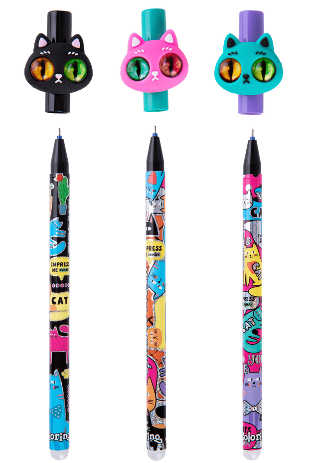 Химикал с гума Colorino Big Eye Cats
