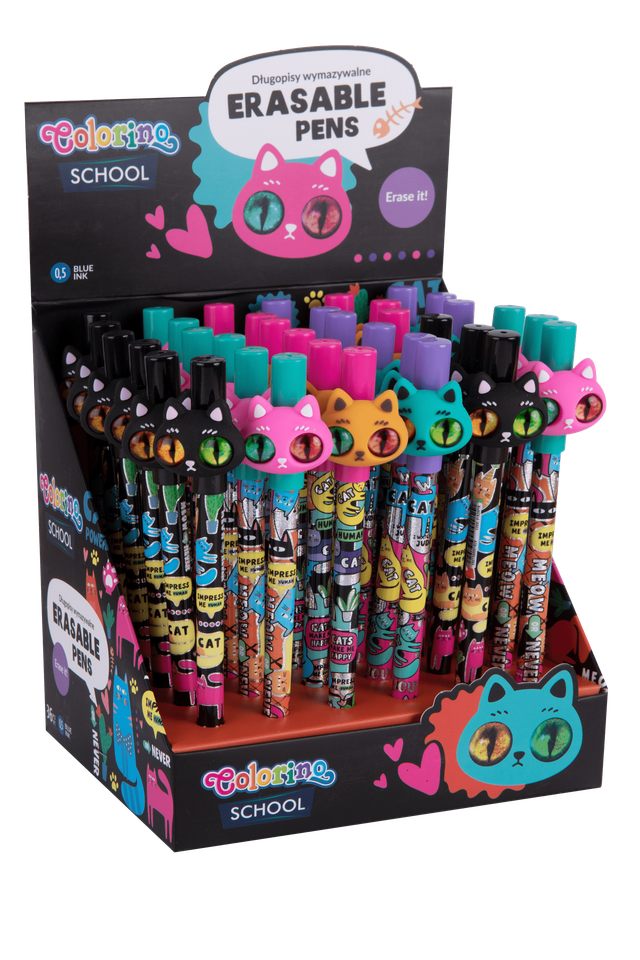Химикал с гума Colorino Big Eye Cats