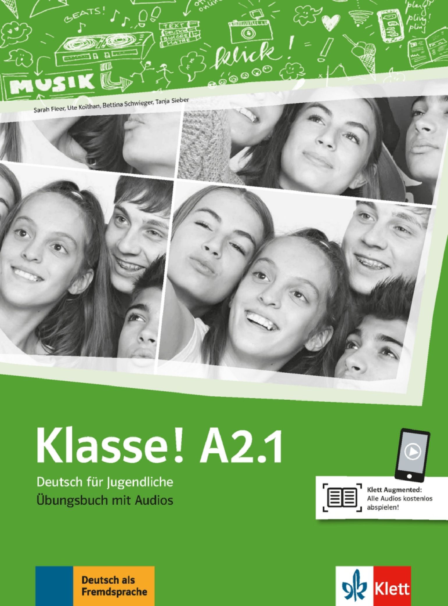 Klasse! A2.1 Ubungsbuch mit Audios