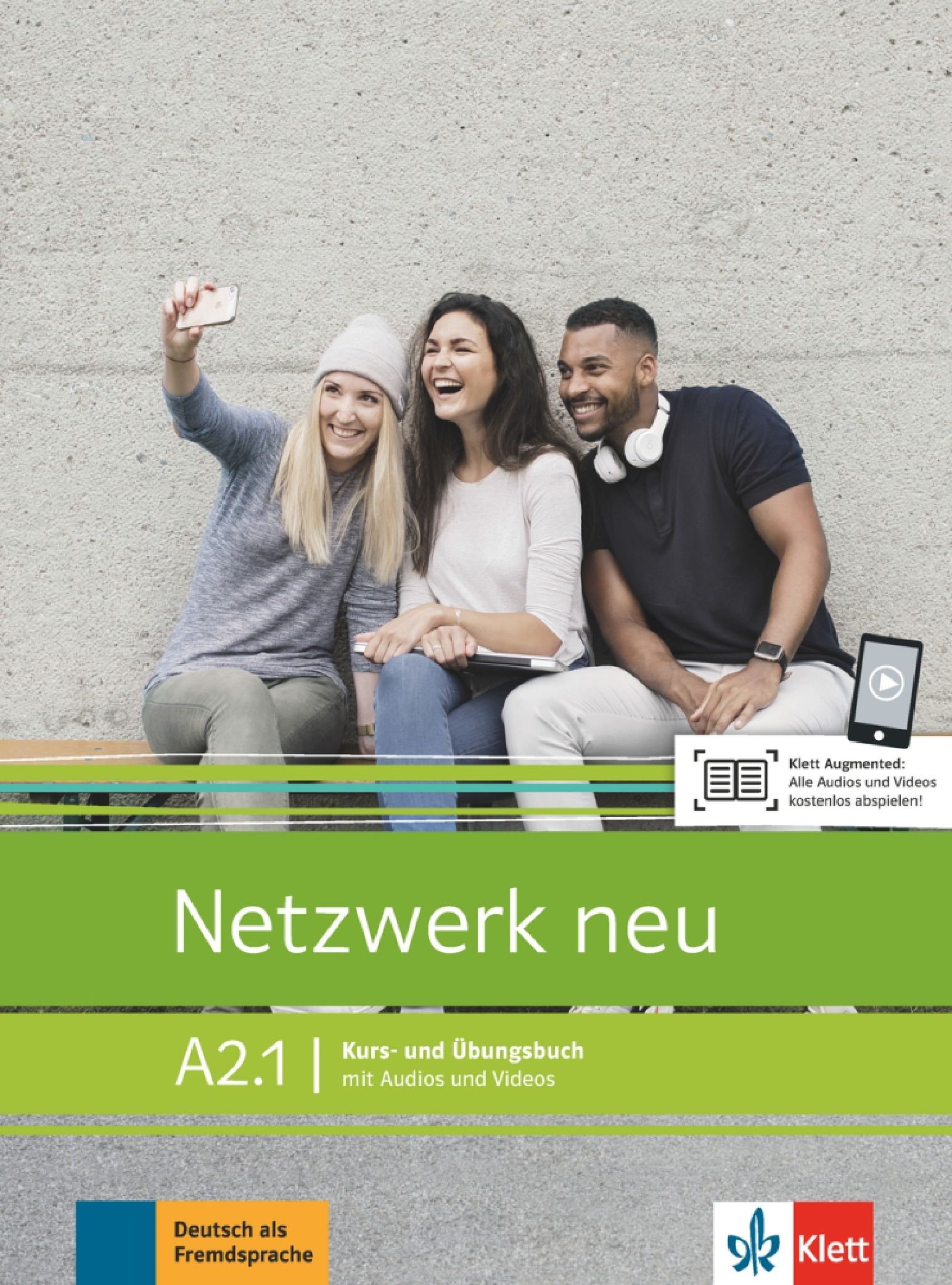 Netzwerk neu A2.1, Kurs- und Ubungsbuch mit Audios und Videos
