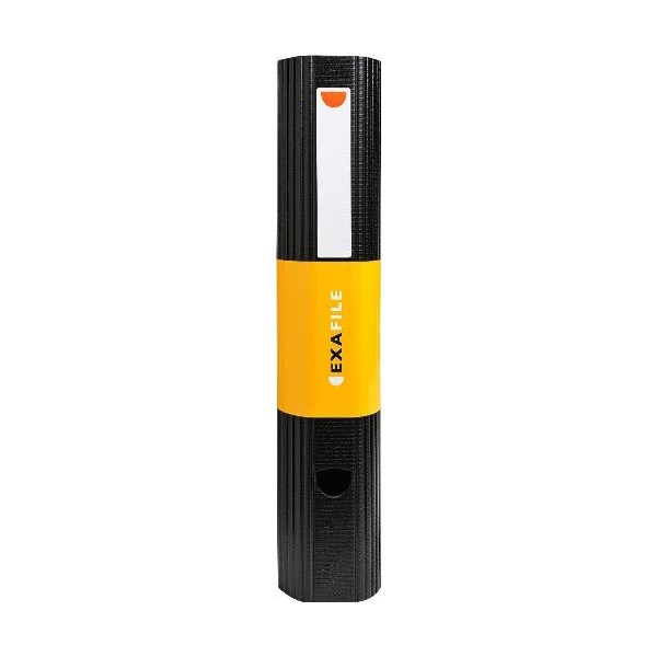 Класьор с ластик EXACOMPTA Exactive, PP, A4, 60 мм, плюс пад за писане, черен