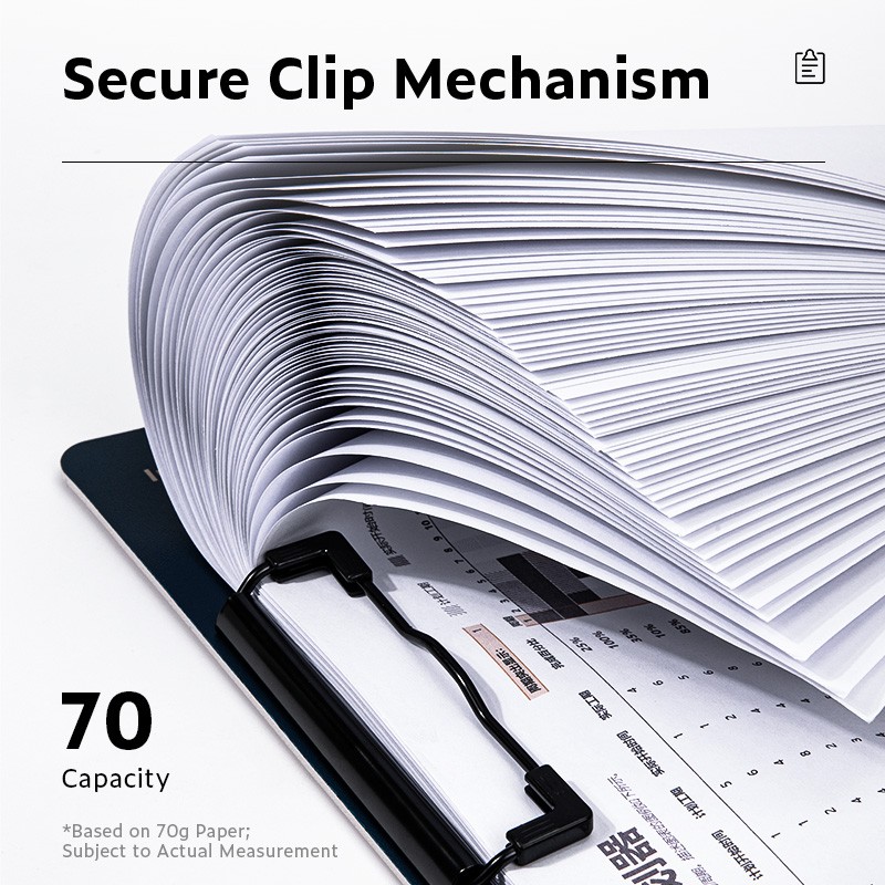 Клипборд с ластик NuSign NS179, A4, Foam PP, син