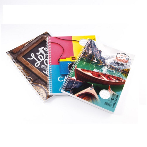 MultiPrint тетрадка със спирала A5, 80 л, линиран офсет