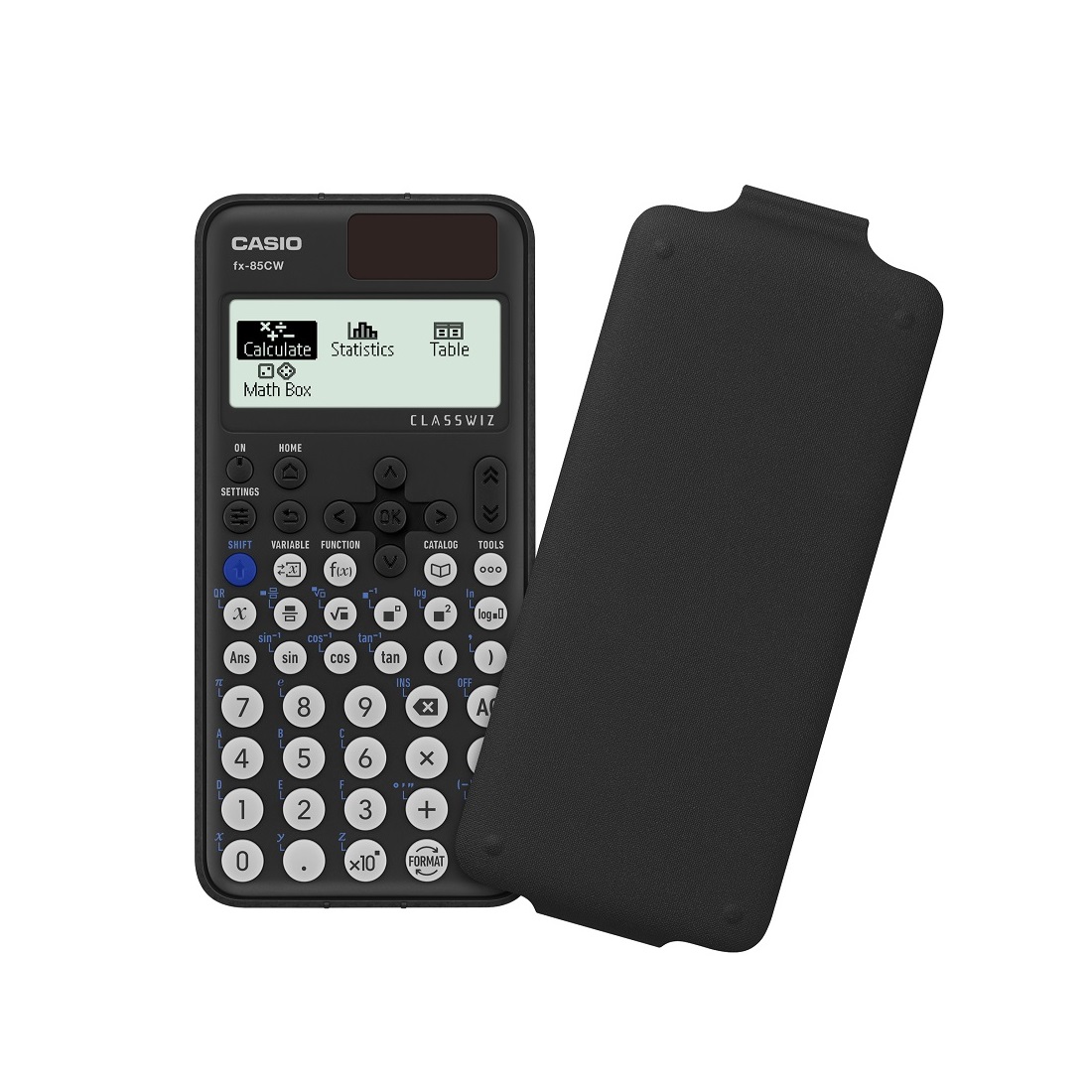 Научен калкулатор CASIO Classwiz fx-85CW, 290+ функции, 162х77х10.7 мм, черен