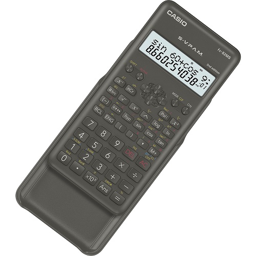 Научен калкулатор CASIO fx-82MS-2, 240 функции, 10+2 dgt, 161.5х77х13.8 мм, черен