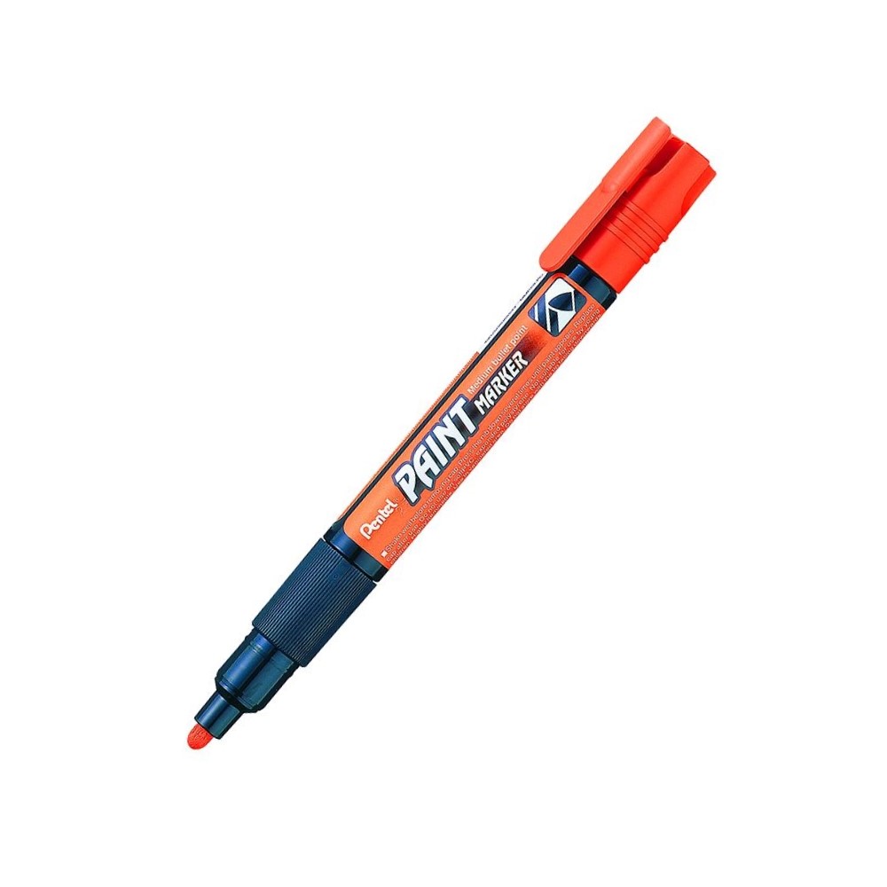 Paint маркер Pentel MMP20, объл връх 4 мм, оранжев