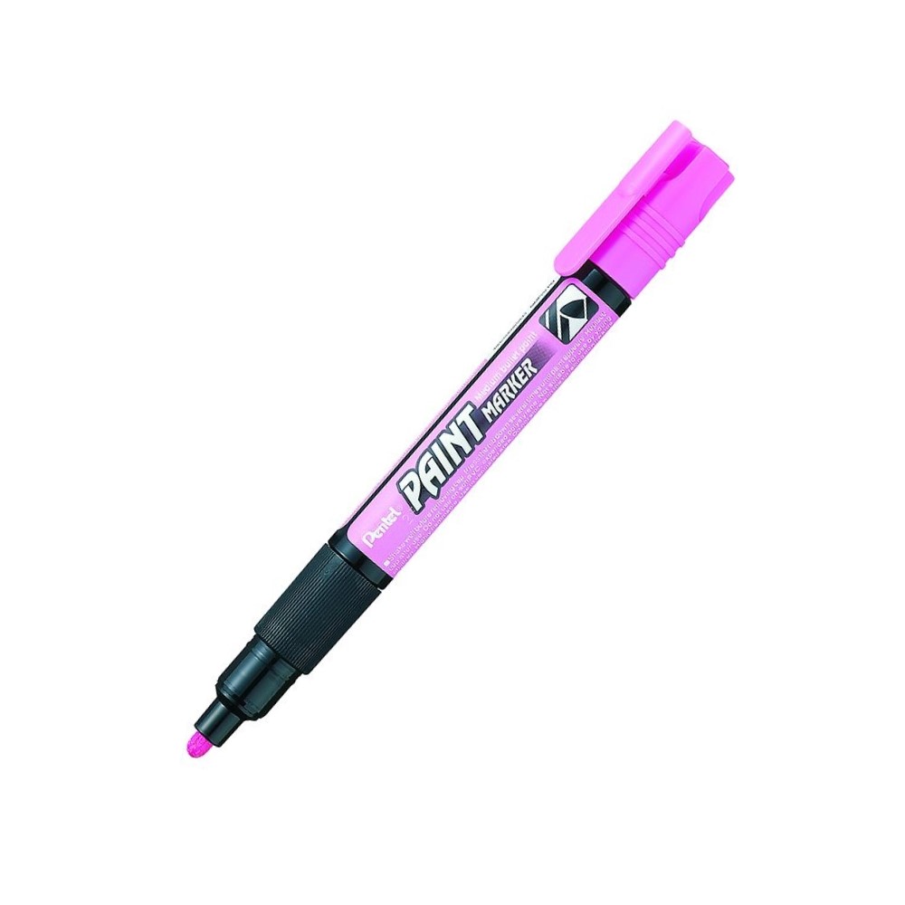 Paint маркер Pentel MMP20, объл връх 4 мм, розов