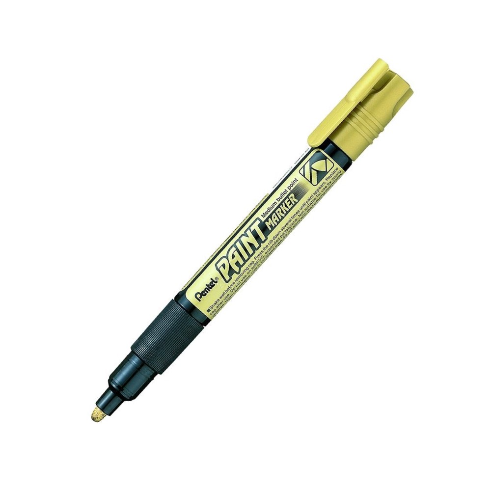 Paint маркер Pentel MMP20, объл връх 4 мм, златен