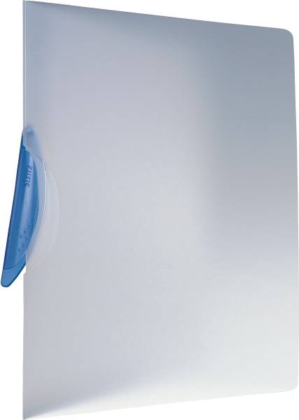 Папка с клипс LEITZ ColorClip Magic, A4, PP 500 mic, син клип