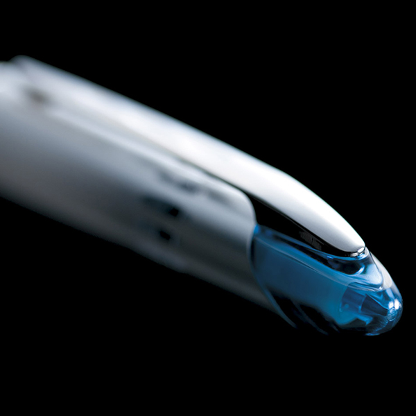 Ролер Uni Vision Elite UB-200, течно мастило, 0.8 мм, син