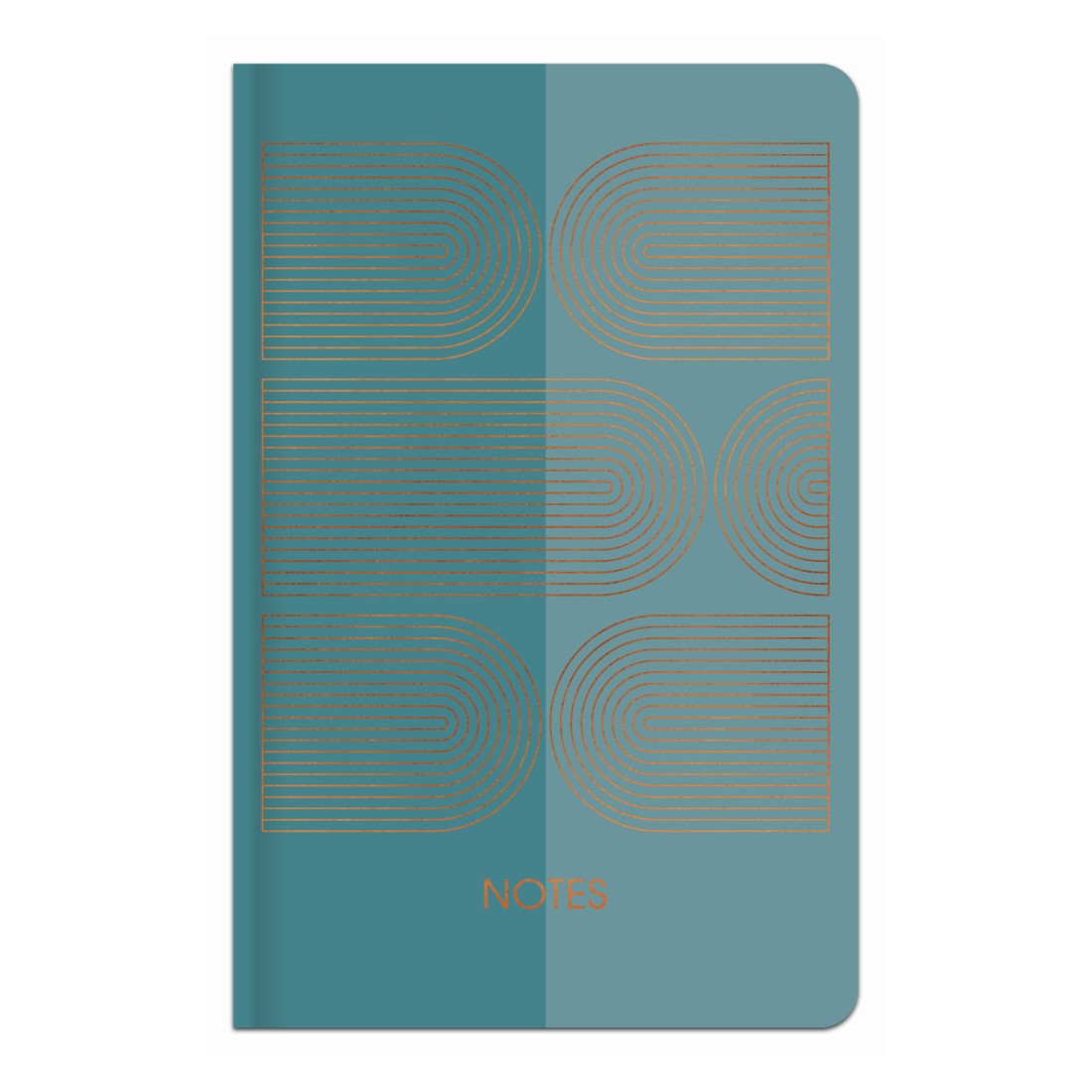 Тетрадка LASTVA Bronze, A4, 96 л., линиран офсет 70 г, корица 300 г, мат ламинат