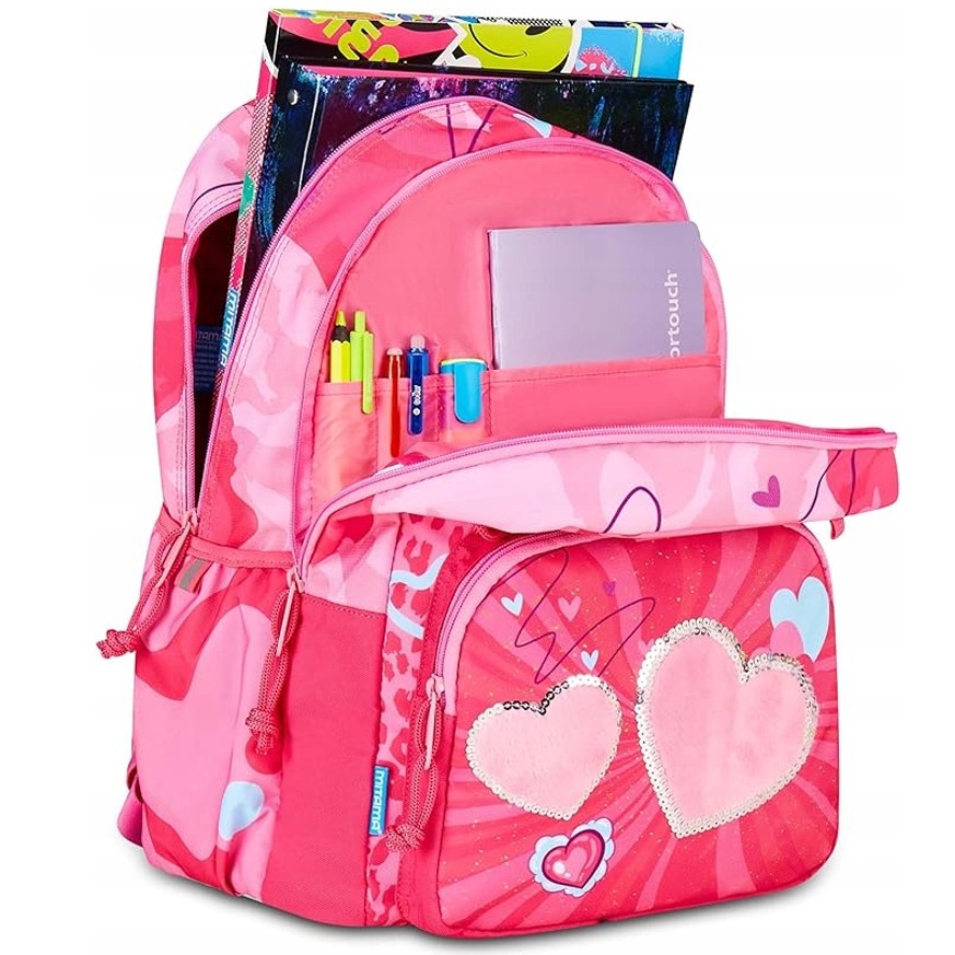 Ученическа раница MITAMA NEW PLUS FunnyPink, 4 отделения