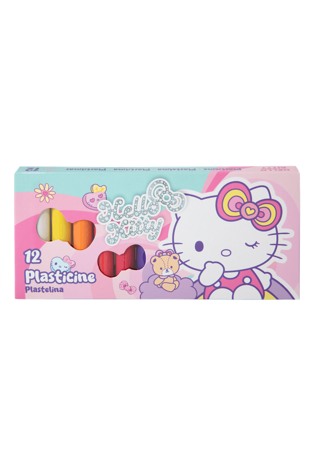 Пластилин 12 цвята Colorino Hello Kitty Pastel