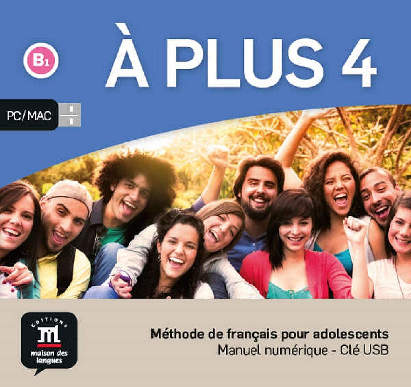 A Plus 4 Nivel B1 Llave USB con libro digital