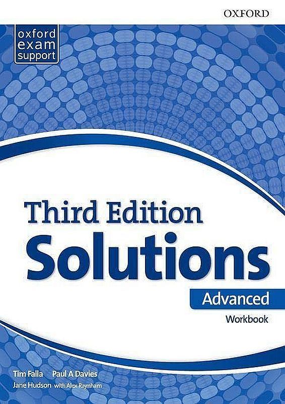 Solutions Advanced Workbook (3rd Edition) / Английски език - ниво C1: Учебна тетрадка