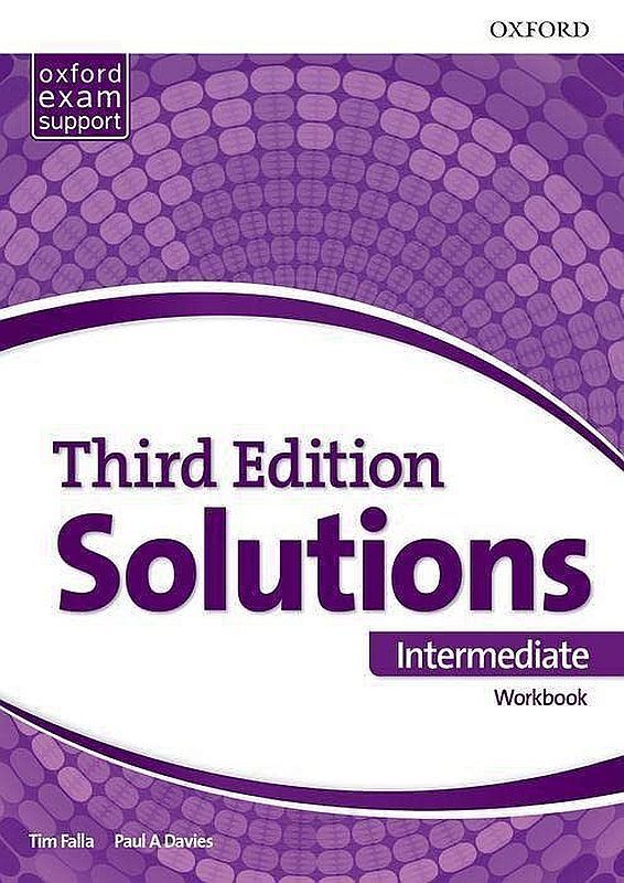 Solutions Intermediate Workbook (3rd Revised Edition) / Английски език - ниво B1: Учебна тетрадка