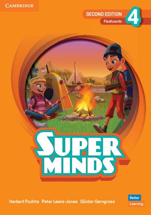 Super Minds 2nd Еdition Level 4 Flashcards British English / Английски език - ниво 4: Флашкарти