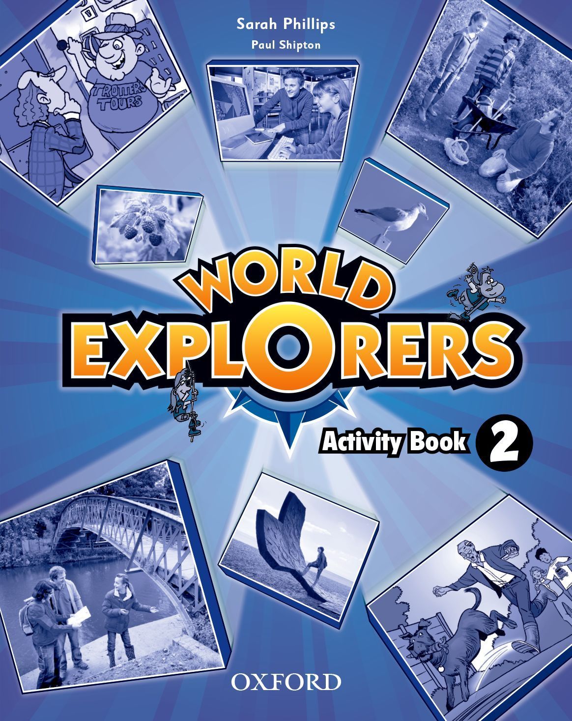 Тетрадка по английски език за 3 - 4. клас World Explorers 2 AB