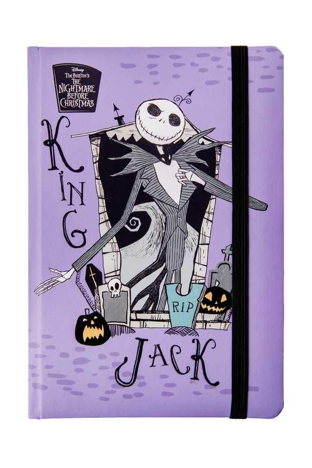Тетрадка A5 с ластик 80 л. ред The Nightmare Before Christmas_2