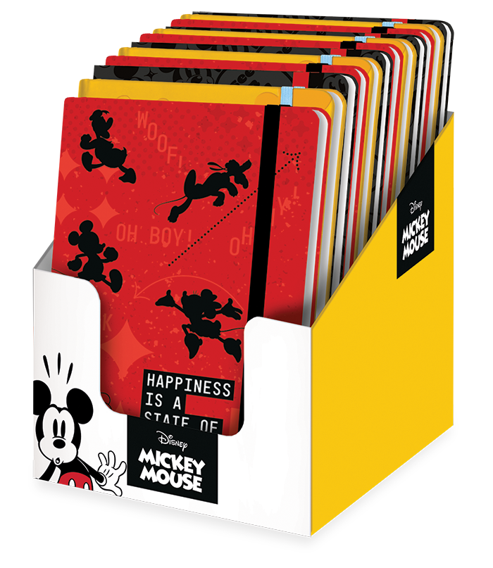 Тетрадка с твърди корици COOLPACK - Mickey Mouse A5 АСОРТИМЕНТ