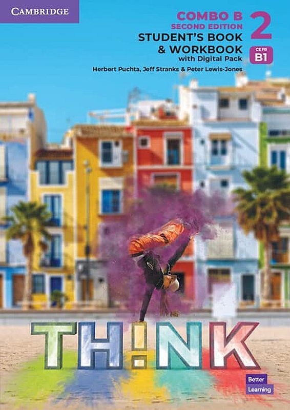 Think: Student's Book and Workbook with Digital Pack Combo B British English - Level 2 (2nd edition)