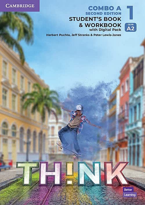 Think: Student's Book and Workbook with Digital Pack Combo A British English - Level 1 (2nd edition)