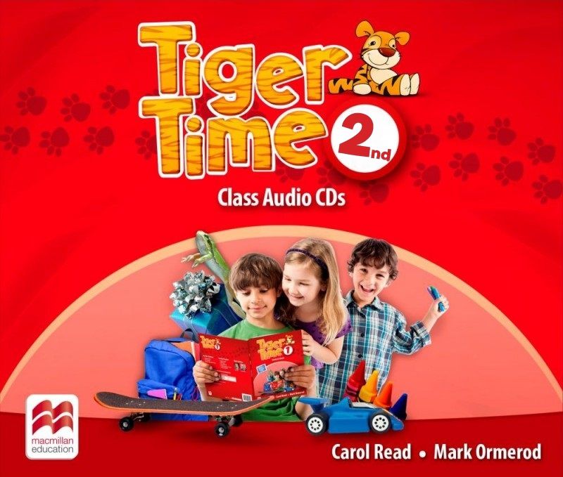 Tiger Time for Bulgaria for 2nd Grade: Audio CD / Английски език за 2. клас: Аудио CD