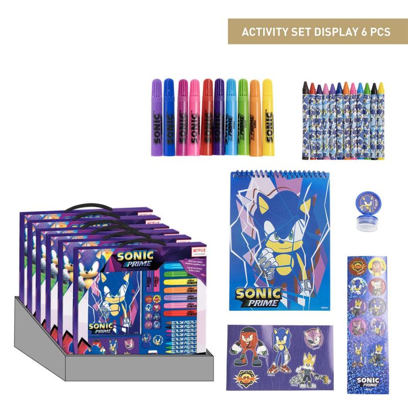 SONIC PRIME комплект за рисуване