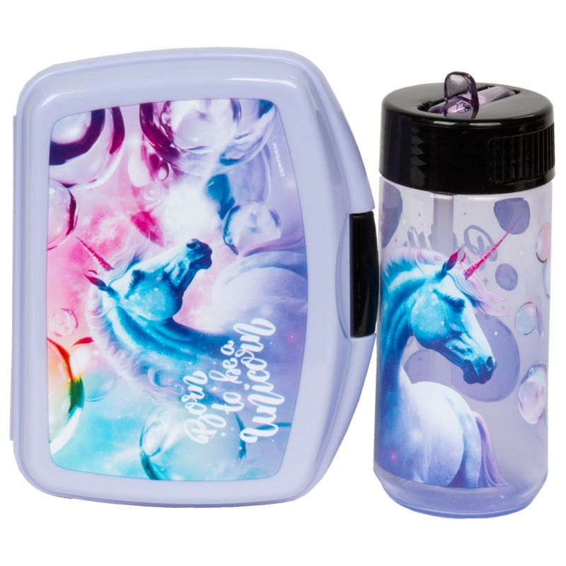 UNICORN 15  комплект бутилка и кутия за храна