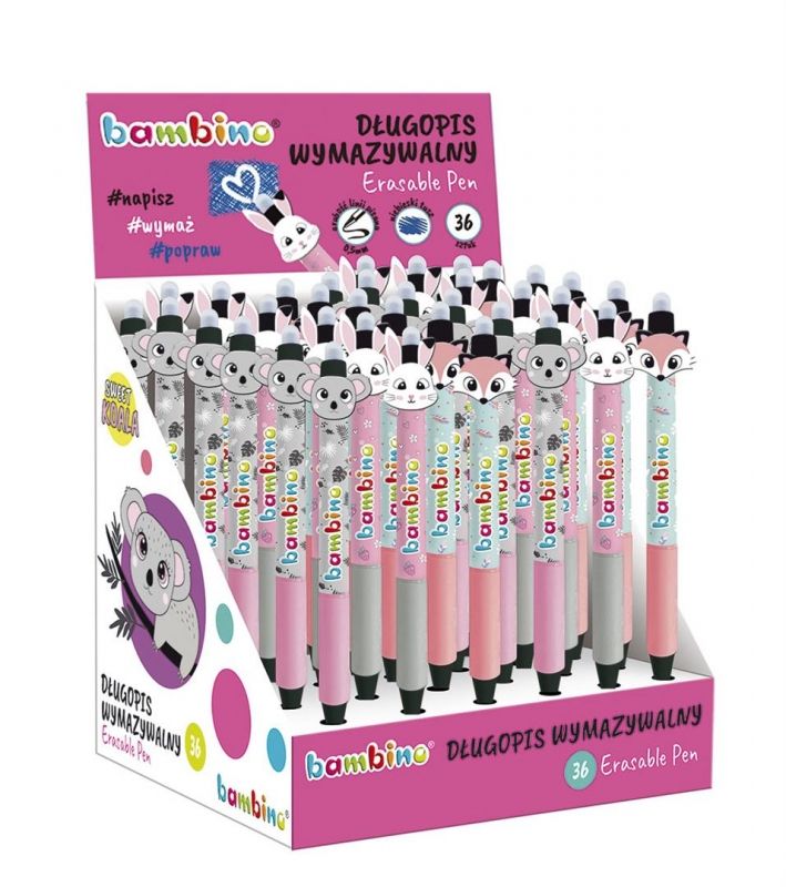 BAMBINO Girls химикалка с гума