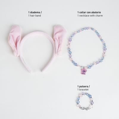 STITCH комплект диадема, колие, гривна