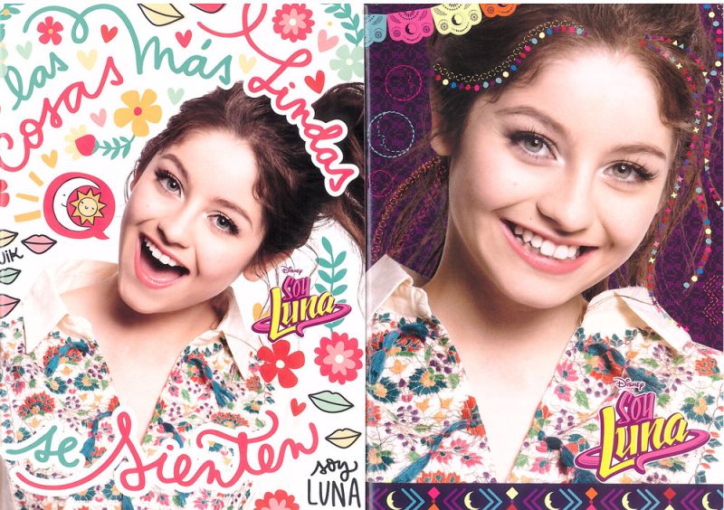 SOY LUNA тетрадка малък формат 20 л МКВ