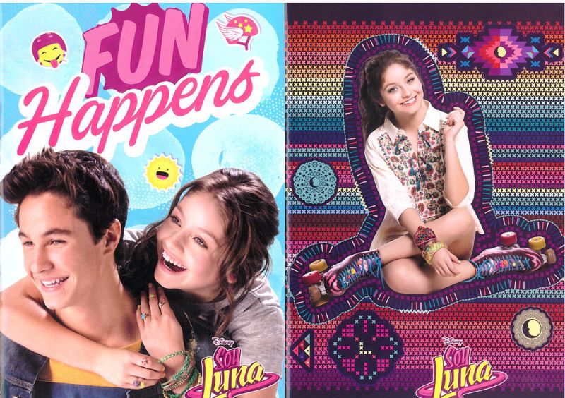 SOY LUNA тетрадка малък формат 20 л МКВ